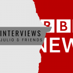 Author Leo C. Akuwudike is interviewed on BBC radio after releasing a novel that reimagines Romeo and Juliet as a contemporary gay romance.