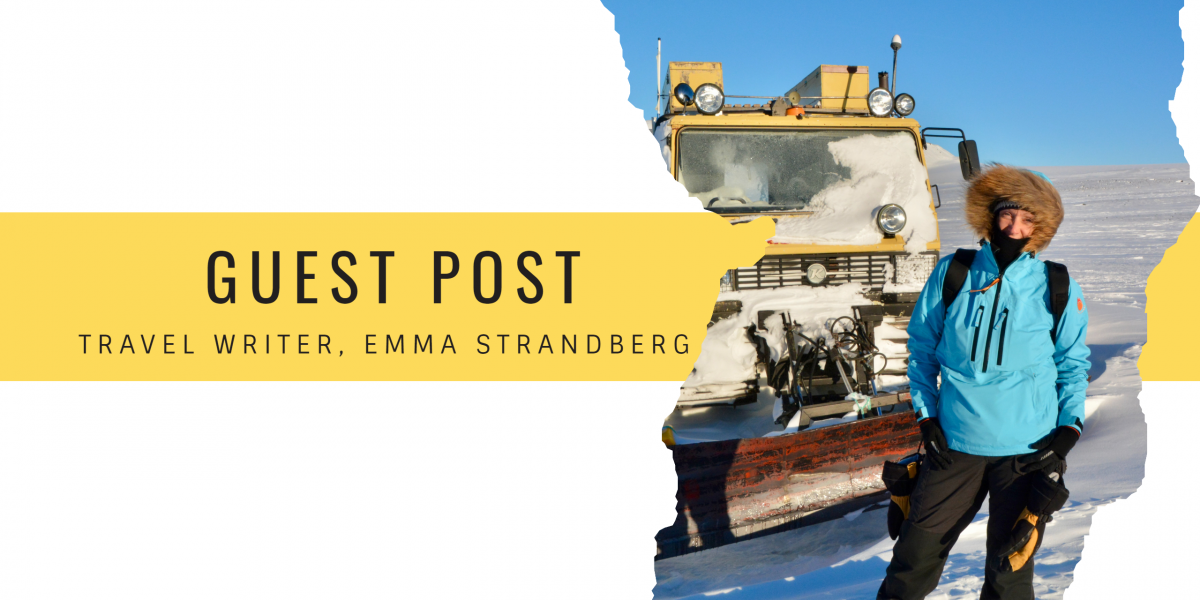 The travel writer, Emma Strandberg, writes an exclusive blog for Palamedes PR about her publishing journey