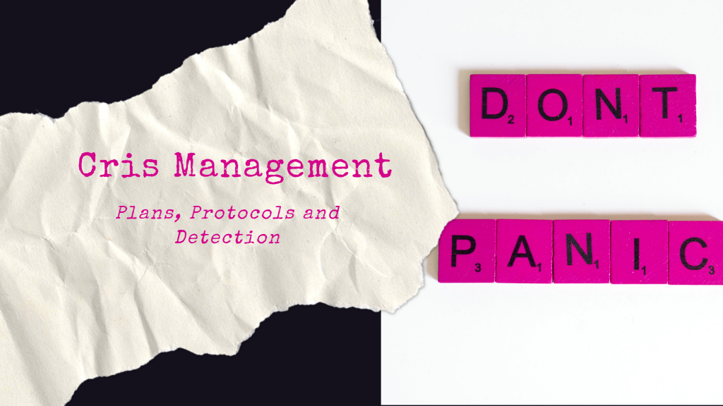 A blog post by Palamedes PR about crisis management and why it's so important for UK brands large and small