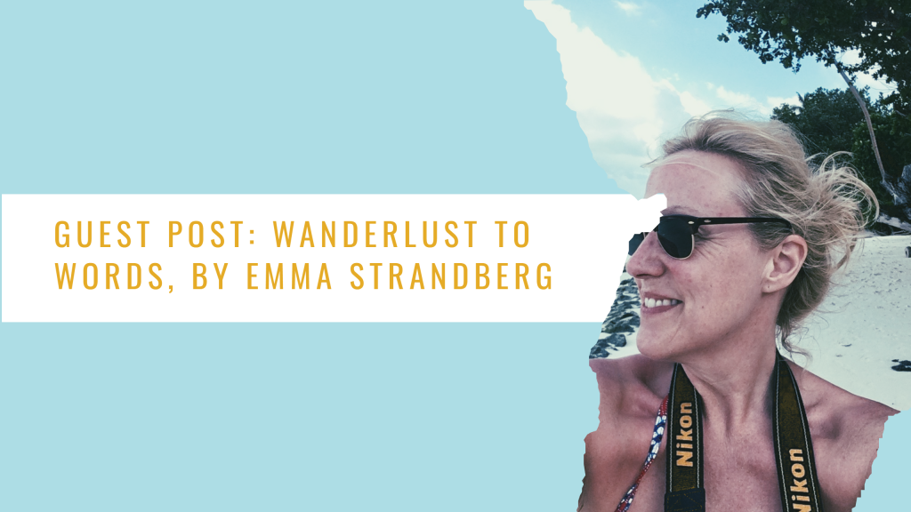 The author and photographer, Emma Strandberg, writes for the book PR agency Palamedes PR about how her far-flung adventures have shaped her life and her books