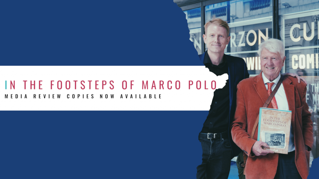 Stanley Johnson's new travel book, In the Footsteps of Marco Polo, is out now and available to the media for review.