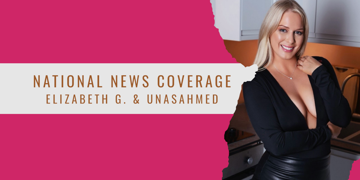 Author, businesswoman and sex work campaigner Elizabeth G., a client of book PR agency Palamedes, is featured in the national news media.