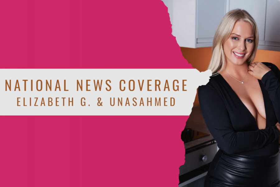 Author, businesswoman and sex work campaigner Elizabeth G., a client of book PR agency Palamedes, is featured in the national news media.