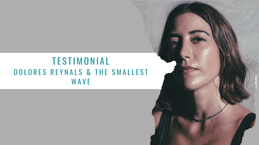 Actress Dolores Reynals praises book PR agency Palamedes for its book PR campaign promoting her memoir, The Smallest Wave.